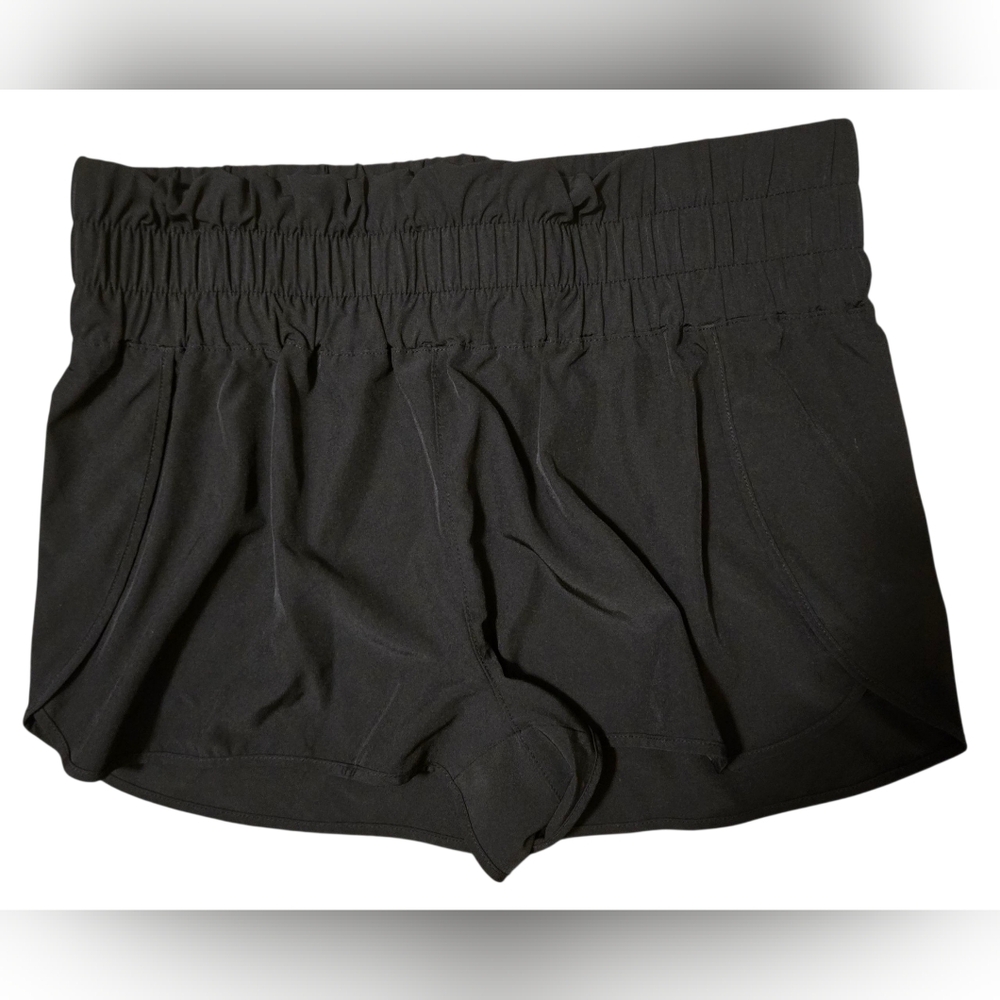 2-Pack Juniors Shorts Bundle – No Boundaries Black + Lilac Smocked Waist Shorts - Picture 3 of 7